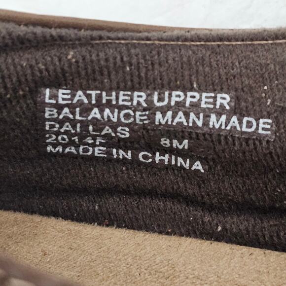 Earth Origins Grace Shoes 8 M Brown Pebbled Leather Adj Strap Slip On Clogs - Picture 6 of 7